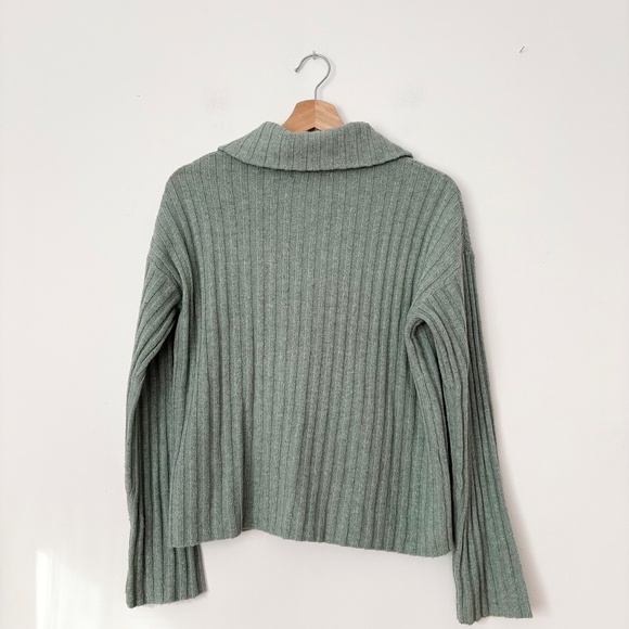 Madewell oversized collar wool blend cardigan - Picture 8 of 8